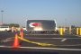 Team PrISUm readies its solar car Phaeton on the morning of day three of the American Solar Challenge. Photo provided by Team PrISUm.