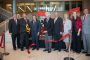 Ribbon cutting from the ISU dedication of Elings Hall and Sukup Hall