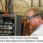 Governor visits Iowa State as part of renewable energy tour