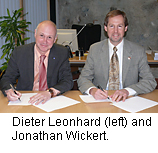 Dieter Leonhard and Jonathan Wickert