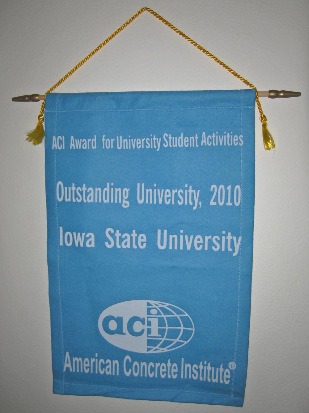 ACI Outstanding University Banner