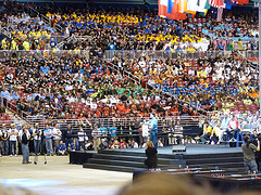 Crowd at the FIRST World Championship