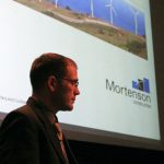 Mortenson Company showcases wind energy, construction industry to students