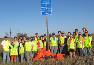 ASABE cleans roadside