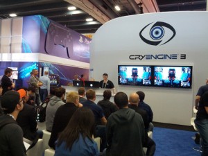 The Crytek Booth