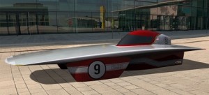 Here's the final design for Phaëton, the solar race car being built by the students of Team PrISUm. Illustration courtesy of Team PrISUm.