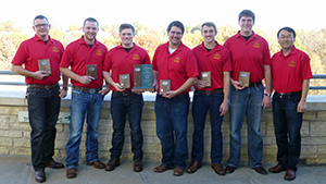 Iowa State won the Heavy-Highway Division of the 2014 Associated Schools of Construction Region IV Competition.
