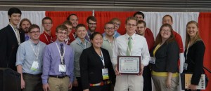 The Materials Advantage student organization was selected as a Chapter of Excellence at the Materials Science and Technology Conference.