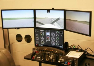 Upon coming to Iowa State, Robert Martin reinvented the flight simulator program for aerospace engineering students.