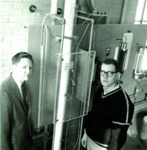 Wheelock (left) is shown working with student in this 1965 photo.