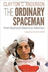 The cover of "The Ordinary Spaceman: From Boyhood Dreams to Astronaut," written by Clayton Anderson. Photo courtesy of University of Nebraska Press.