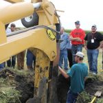 School offers hands-on environment for learning how to’s of farmland drainage
