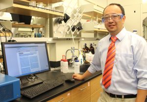 Dr. Wenzhen Li was the recent recipient of Iowa State University's Bailey Award funding in support of his work with solar-assisted electrochemical cells from biomass.
