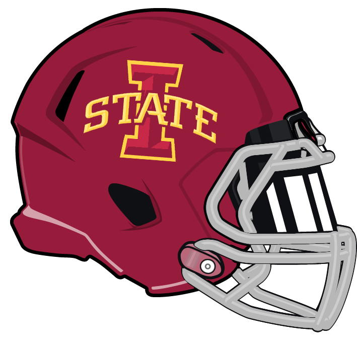 iowa state football helmet