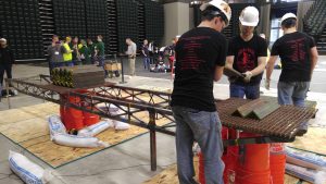 ISU team's steel bridge (Courtesy Michael Lundquist)