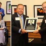 Ken Iliff and Jack McGuire inducted into AerE Hall of Distinguished Alumni