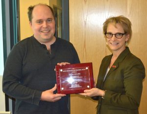 Pictured: Dr. Peter Collins and Dr. Kristen Constant