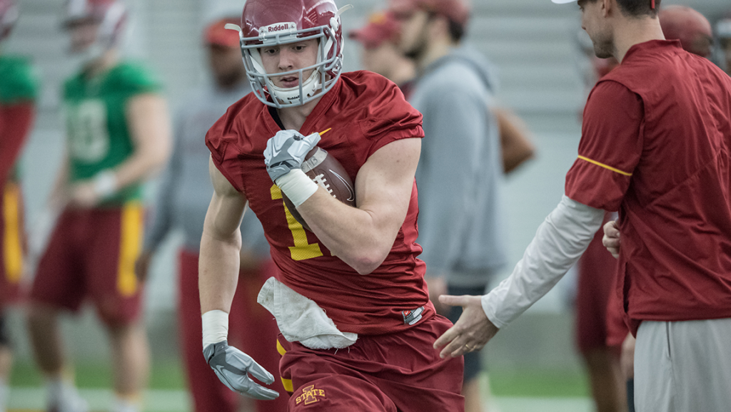 Iowa State tight end Chase Allen