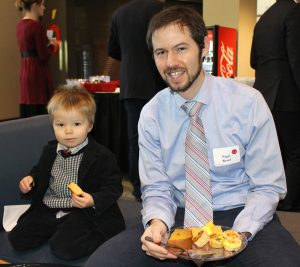 Nigel Reuel and son