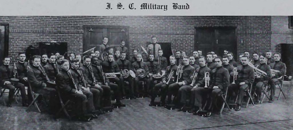 the Iowa State College Military Band