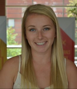Emily Olson, graduate student in Materials Science and Engineering