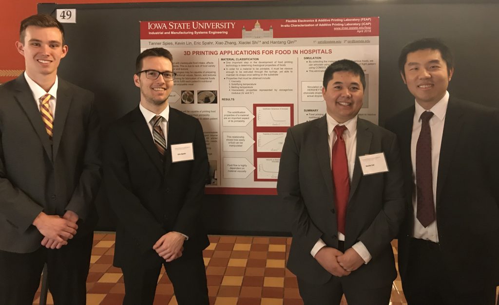 Industrial engineering students participate in Research at the Capitol day