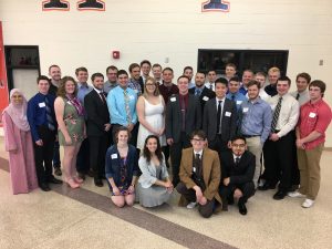 Civil engineering graduates of Spring 2018. <i> Photo by Tindall. </i>