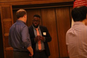 Ravonte Campbell explains his research project titled: "Onboarding newcomers: taking a look inside engineering onboarding processes"