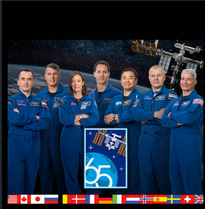 International Space Station 65 mission astronauts