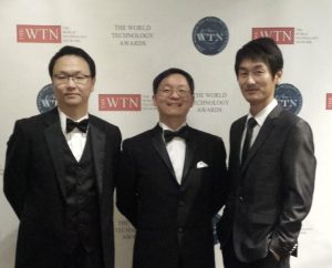 Photo of Dr. Kim, Dr. Cho and Dr. Paek