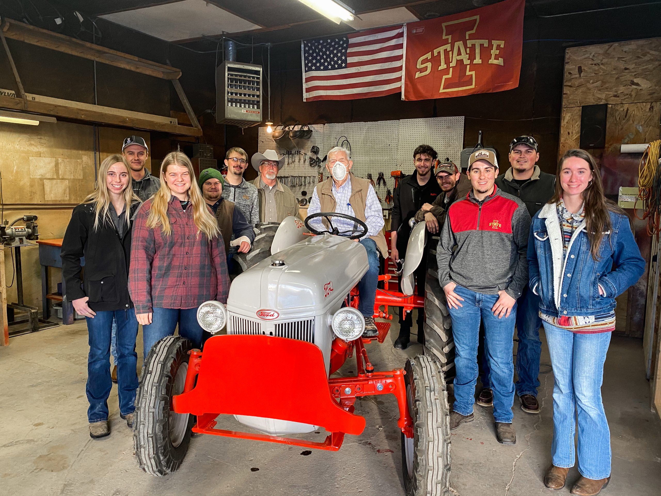 Antique Tractor Club Restores 1952 Tractor to be Donated to Community in  Mexico - College of Engineering News