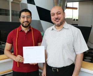 Ahmed Ellithy with Ossama Abdelkhalik