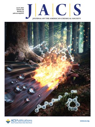 JACS cover photo for CBE research group’s article featured on the cover of the Journal of the American Chemical Society story