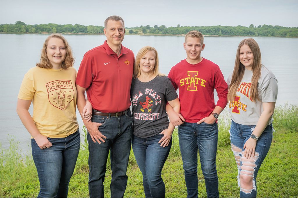 Paige Myers and family