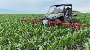 PSA was implemented on Syngenta's self-guided UTV platform (Photo provided by Syngenta)