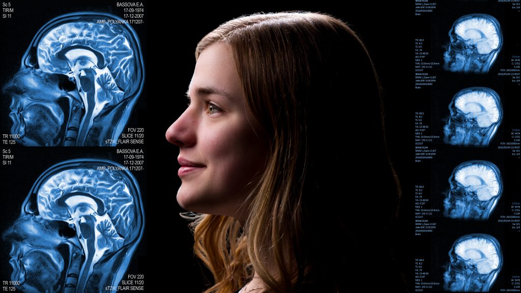 Katherine Gisi, senior in electrical engineering, wants us all to be able to understand an important, complex electrical system: the human brain.