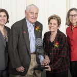 C. G. “Turk” and Joyce A. McEwen Therkildsen receive the ISU Foundation’s prestigious Campanile Award