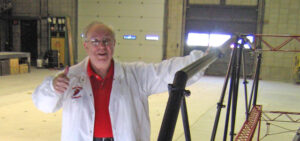 Wallace Sanders in Structures Lab