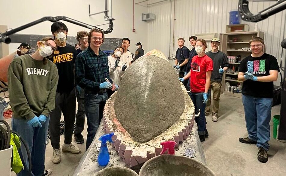 Concrete Canoe team