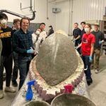 Team chemistry makes Concrete Canoe built to last