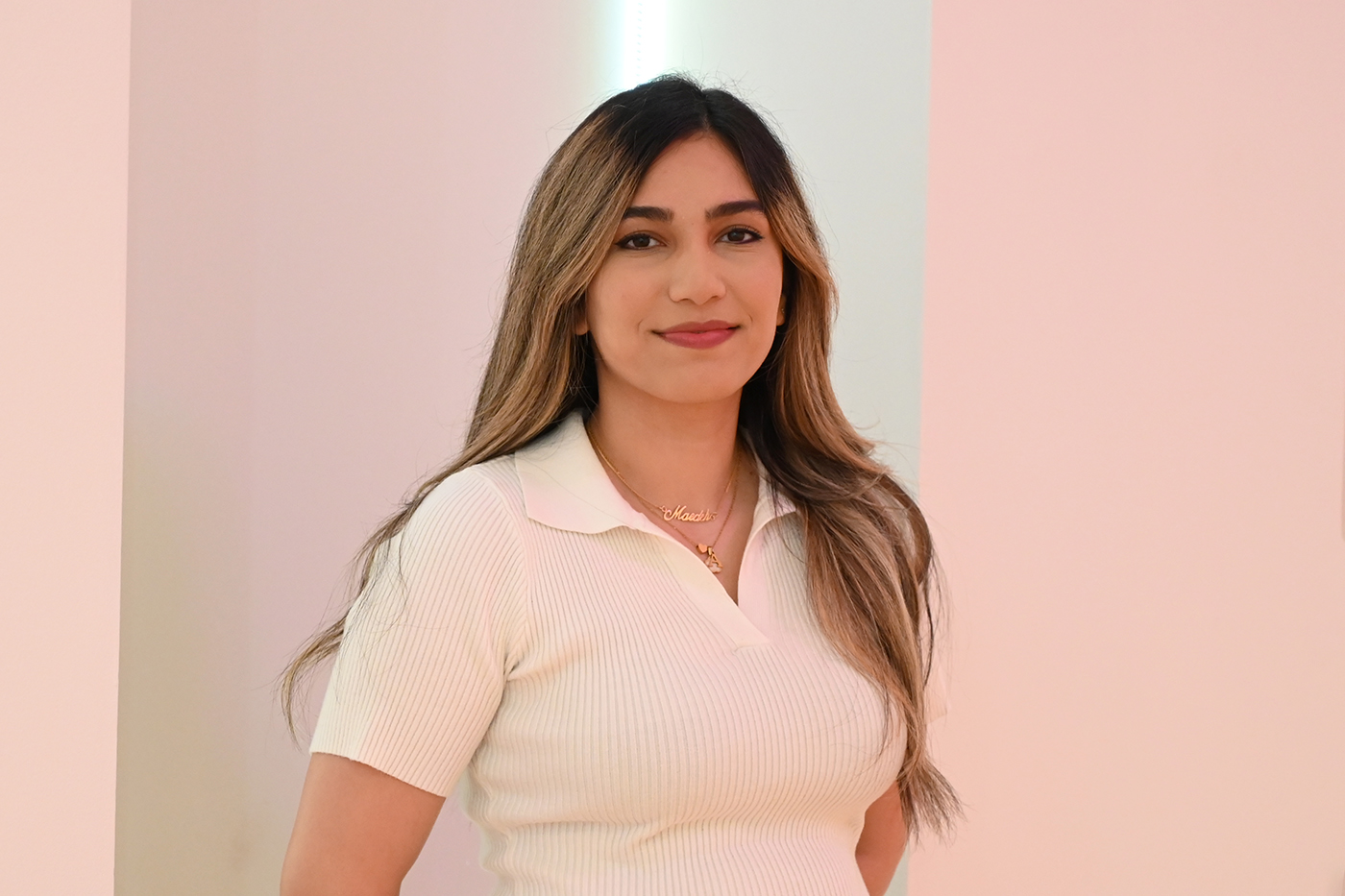 Portrait of Maedeh AhmadiPour, graduate student in mechanical engineering